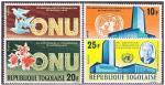 TOGO N471/4 de 1965 neufs ** en srie complte "20 ans de l'ONU"