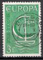 Belgique 1966; Y&T n 1389;  3F, Europa, vert