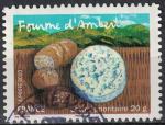France 2010 rond Saveurs de nos Rgions Fromage Fourme d'Ambert Y&T 453 SU