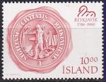 islande - n 607  neuf** - 1986