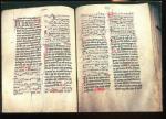 CPM 67 WISSEMBOURG Trsor de l'Eglise St Pierre & Paul Missel manuscrit