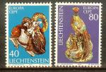 LIECHTENSTEIN N°585/586* (Europa 1976) - COTE 2.00 €