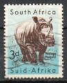 Afrique du Sud Yvert N205 Oblitr 1954 Rhinocros 