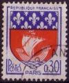 1354 B - Blason de PARIS - oblitr - anne 1965