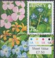 Jersey 2006 - Fleurs sauvages: vronique, 75p - YT 1299 / SG 1228 **