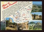 CPM neuve 04 Alpes de Haute Provence Multi vues + Carte de la rgion