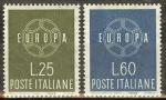 ITALIE N804/805* (europa 1959) - COTE 1.30 
