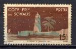 Timbre Colonies Franaises COTE DES SOMALIS  1947  Obl  N 280  Y&T