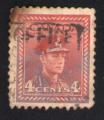 Canada 1943 Oblitr Used Stamp King Roi George VI 4 cents