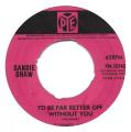 SP 45 RPM (7")  Sandie Shaw  "  I'd be far better off without you  "  Angleterre