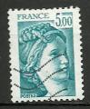 France timbre n 2123   ob anne 19781  type Sabine de Gandon