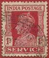 India 1939-43.- Jorge V. Y&T S109. Scott O108. Michel D106.