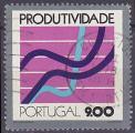 Timbre oblitr n 1178(Yvert) Portugal 1973 - Journe de la productivit