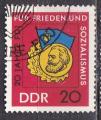 RDA (DDR) N 865 de 1966 oblitr