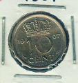 Pice Monnaie Pays Bas  10 Cents 1967   pices / monnaies