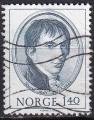 norvege - n 623  obliter - 1973