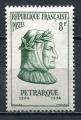 Timbre FRANCE 1956  Neuf *  N 1082   Y&T  Personnage Ptrarque