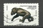 France timbre oblitr anne 2013 srie "Les Animaux dans l'Art" Singe