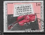 France N 1459  le violon rouge de Raoul Dufy 1965