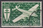 MADAGASCAR PA N° 60 de 1943 oblitéré