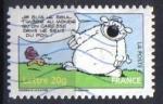 France 2006 - YT 3961 - carnet SOURIRES - Cubitus et l'escargot 