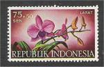 Indonesia - Scott B108 mh   flower / fleur