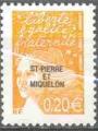 St-Pierre & Miquelon 2002 - Marianne du 14 juillet surcharg - YT 762 **