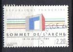 FRANCE 1989 - YT 2600 - Sommet de l 'Arche - Sommet des pays industrialiss 