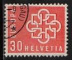 Suisse 1959; Y&T n 630 & 31; 30 rouge & 50c bleu, Europa