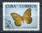 Timbre de CUBA 1965  Obl  N 885  Y&T  Papillon