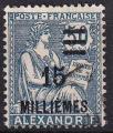 alexandrie - n 71  obliter - 1925 