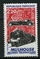 FRANCE 1986 / YT 2450  MUSEES TECHNIQUES DE MULHOUSE   OBL.