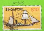 SINGAPOUR YT N346 OBLIT