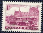 Hongrie 1963 Oblitr Used Autobus Articul devant le Parlement SU