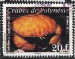 Polynsie - 2011 -YT n Crabes   oblitr  (dent ronde)