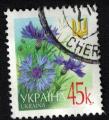Ukraine 2006 Oblitr rond Centaurea cyanus plante herbace Bleuet SU