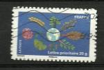 France timbre oblitr n537 anne 2011 srie "Le timbre fte La Terre"  