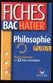 FICHES BAC Hatier Philosophie ( 32 fiches dtachables )