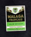 Ancienne tiquette de vin : Malaga franais