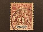 Obock 1892 - Y&T 34 obl.