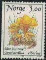 Norvge 1989 Oblitr Champignon Cantharellus Cibarius Girolle Y&T NO 966 SU
