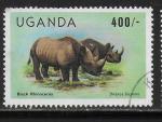 Ouganda - Y&T n 347 - Oblitr / Used  - 1983