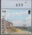 Alderney (Aurigny) 2012 - Port de Braye peint par Douglas Quay, 1800 - YT 453 **