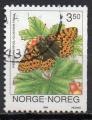  NORVEGE N 1108 o Y&T 1994 Papillons (Clossina fretja)