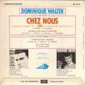 EP 45 RPM (7")  Dominique Walter  "  Chez nous  "