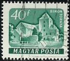 Hungra 1960-61.- Castillos. Y&T 1337A. Scott 1358. Michel 1739A.