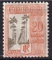 guadeloupe - taxe n 30  neuf sans gomme - 1928