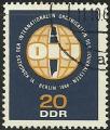 Alemania (RDA) 1966.- OIJ. Y&T 910. Scott 858. Michel 1213.
