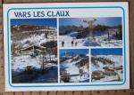 CP 05 - Vars les Claux multivues (timbr 1993 Vars)