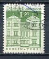 Timbre  ALLEMAGNE RFA  1967 - 69  Obl   N  397 A    Y&T  Edifice